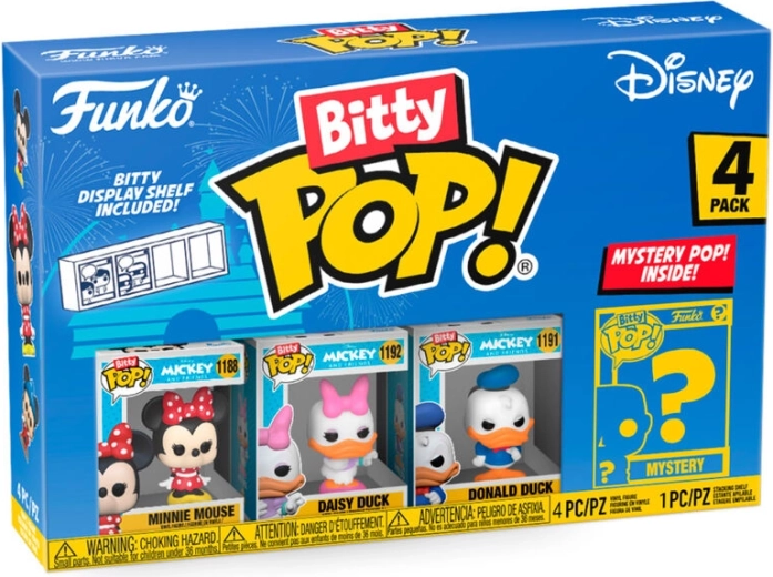 Funko Bitty POP! Disney Minnie Mouse balenie 4 figúrok
