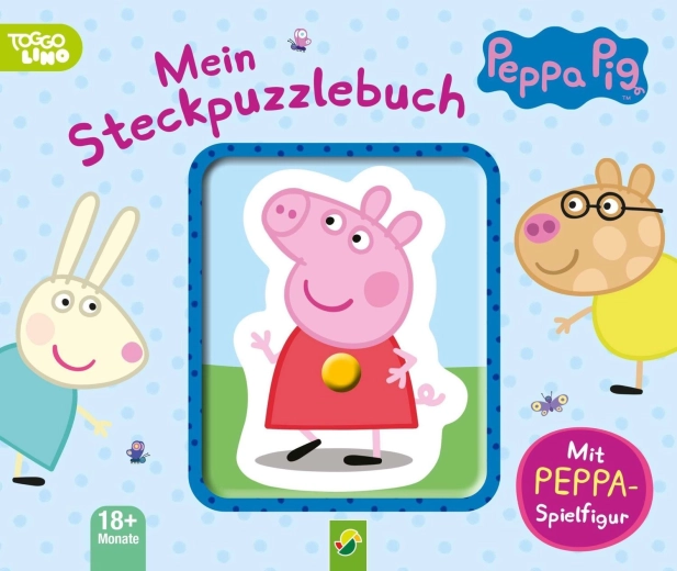 Peppa Pig – moja vkladacia puzzle knižka (po nemecky)