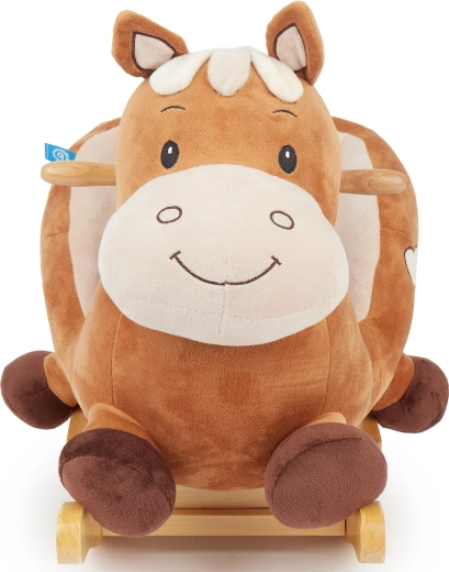 bieco hojdačkový koník calimero s bezpečnostným sedadlom