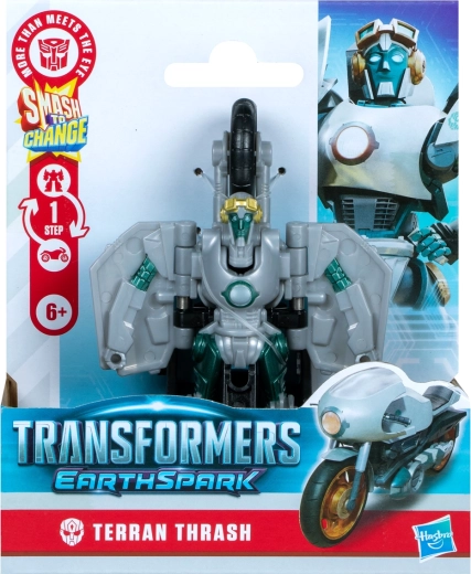 Transformers Earthspark Terran Thrash – figúrka s rýchlou premenou
