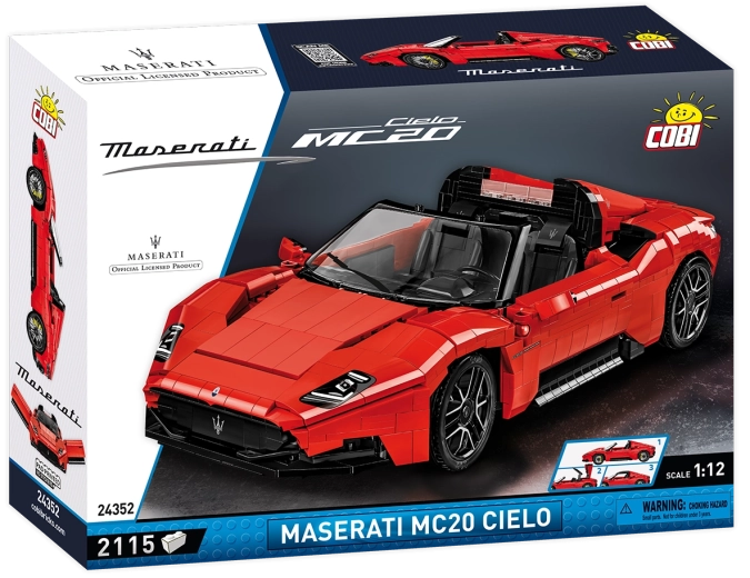 Cobi Maserati MC20 Cielo stavebnica 1:12 (2115 dielikov)