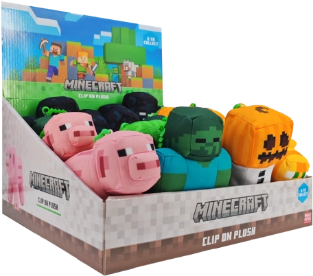 Minecraft plyšový prívesok
