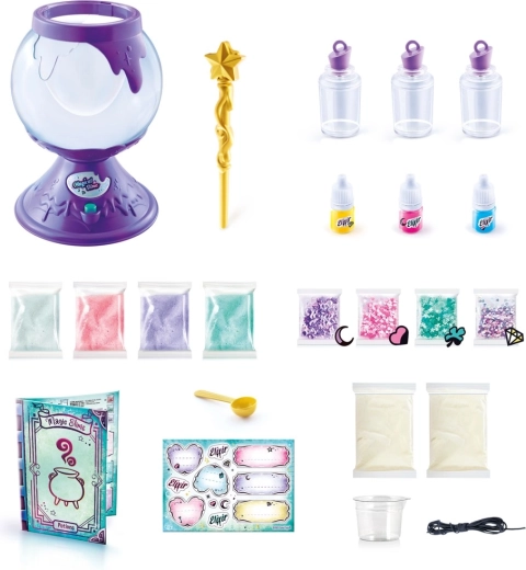 Zlatá palička a fľaštičky na krk