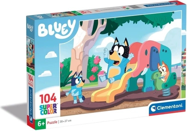 puzzle 104 dielikov bluey