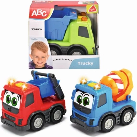 Detské nákladné auto ABC VOLVO 13 cm so svetlom a zvukom (3 druhy)