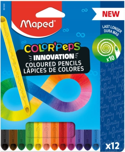 Pastelky MAPED Color'Peps Infinity 12 ks