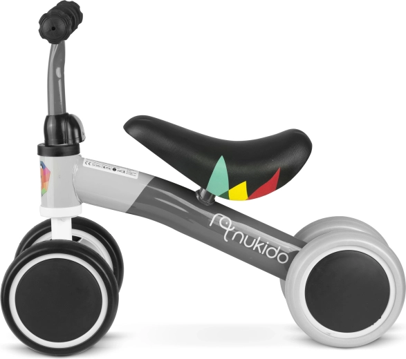 Pohodlné mäkké sedlo a gumové rukoväte