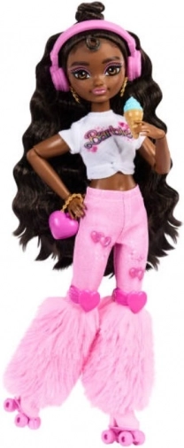 Bábika Barbie Dream Besties Brooklyn na kolieskových korčuliach