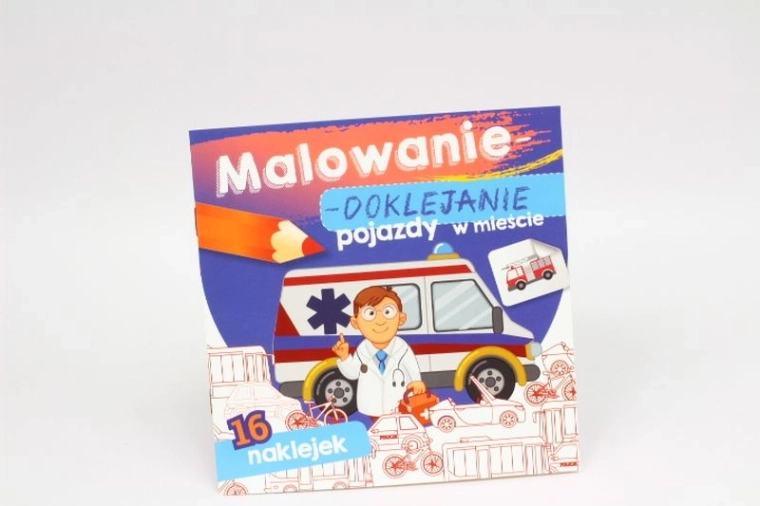 Maľovanie a lepenie: vozidlá v meste