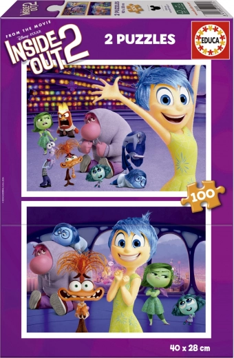 Educa puzzle V hlave 2 – 2×100 dielikov