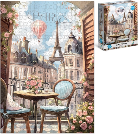 Puzzle Paríž 1000 dielikov 48 × 68 cm