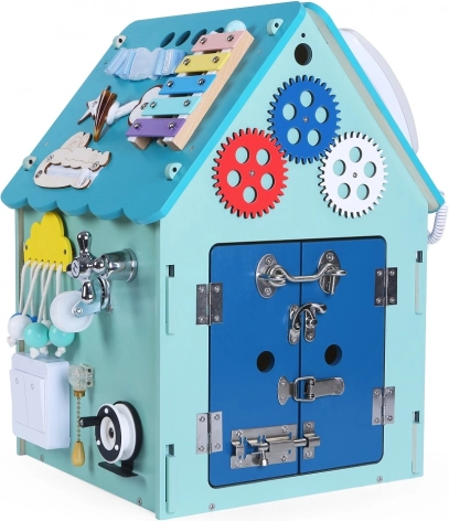Aktívna doska domček pre deti 2Kids Toys – Modrá