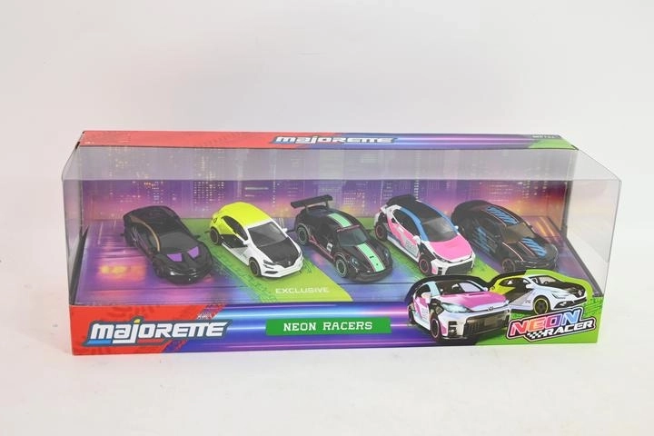 Majorette Neon Racer – balenie 5 ks