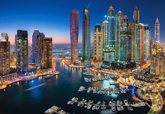 Puzzle Mestské veže Dubaja