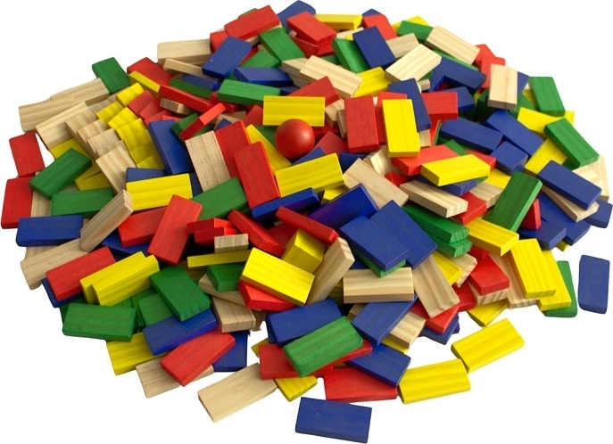 800 farebných dielikov pre nekonečné stavby