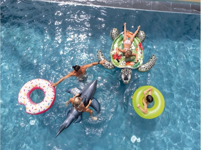 Komfortná plocha na ležanie a hranie