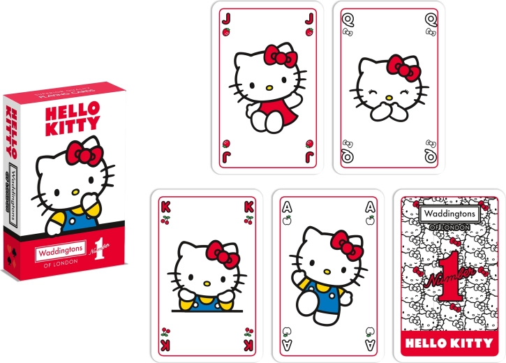 Hracie karty HELLO KITTY Waddingtons No. 1