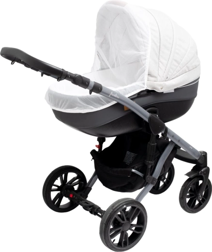 Moskitiéra na kočík New Baby Basic biela
