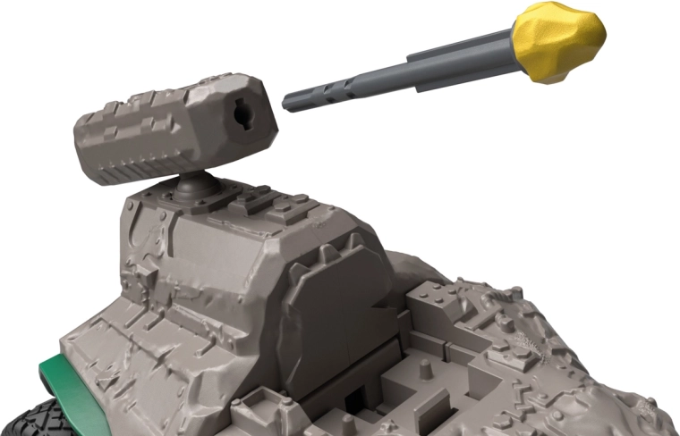 Otočný launcher s projektilmi