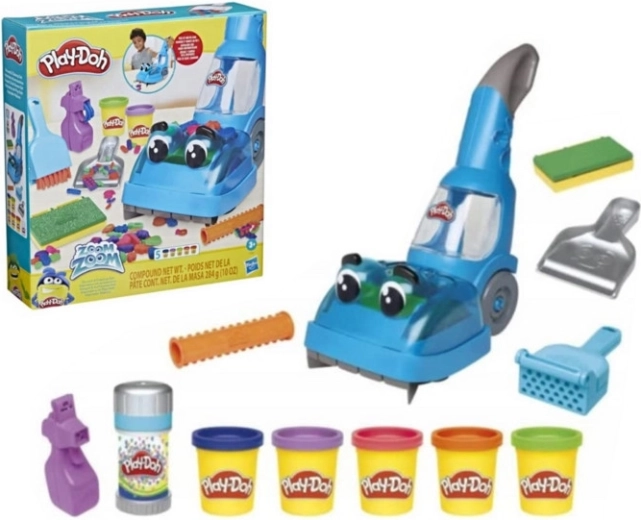 Play-Doh detský vysávač s plastelínou a doplnkami