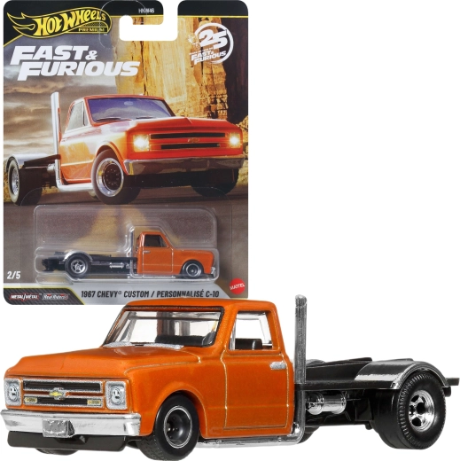 Hot Wheels Fast & Furious 1967 Chevrolet Chevy C-10 (prémiový model)