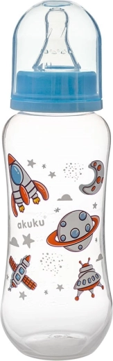 Detská fľaša Akuku 250 ml Space bez BPA