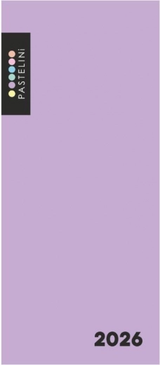 Mesačný diár 2026 PASTELINI fialový