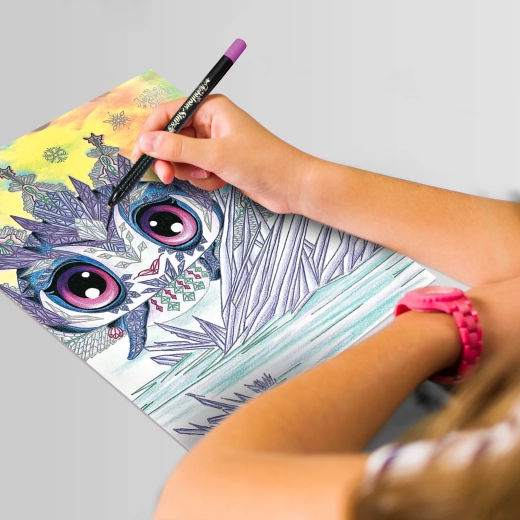 Detailné ilustrácie, ktoré baví vyfarbovať