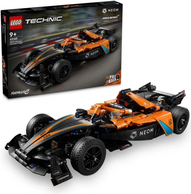 Stavebnica Technic NEOM McLaren Formula E Závodné Auto