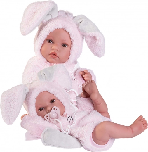 Realistická bábika bábätko Erika z mäkkého vinylu 42 cm