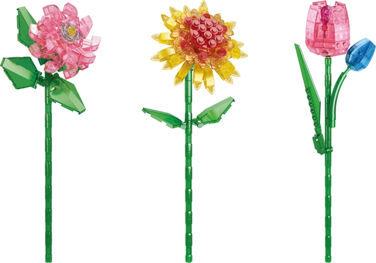 Realistické farby a priesvitné okvetné lístky