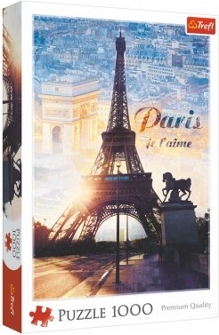 Puzzle 1000 kusov Paríž za úsvitu