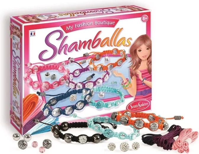 SentoSphere kreatívna sada na výrobu náramkov Shamballa