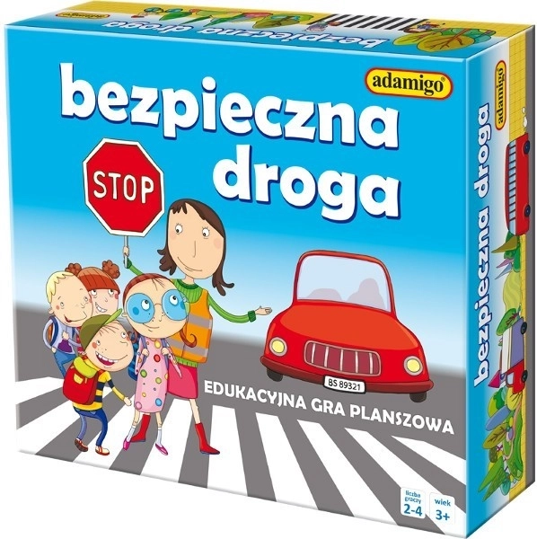Bezpečná cesta - vzdelávacia stolová hra pre deti