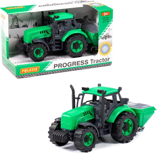 Detský traktor Progress s rozmetadlom hnojiva - 1 kus