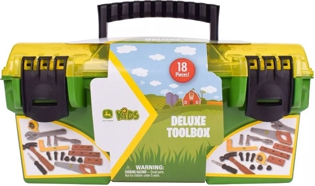 Tomy John Deere detský kufrík s náradím (18 ks)