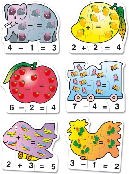 Bino puzzle Hraj sa a počítaj