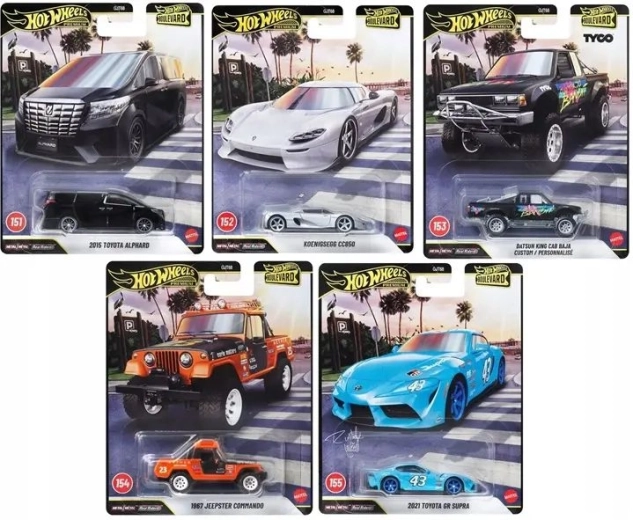 Hot Wheels Premium Boulevard zberateľské autíčko - 1 kus