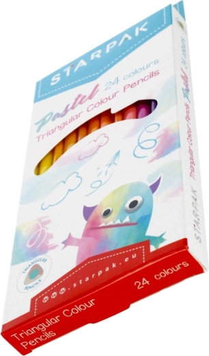 24 jemných pastelových odtieňov