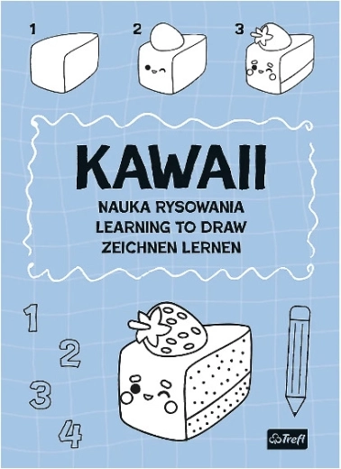 Detská kniha Nauč sa kresliť v štýle Kawaii