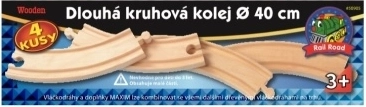 Maxim dlhá kruhová koľajnica 4 ks