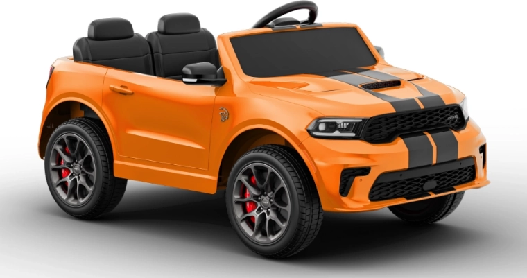 Elektrické autíčko Dodge Durango oranžové