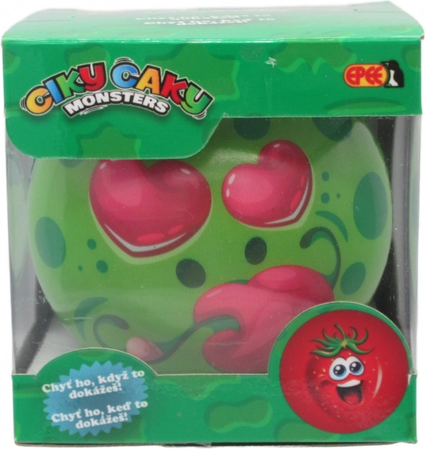 Ciky Caky Monsters zábavná lopta – Zelená