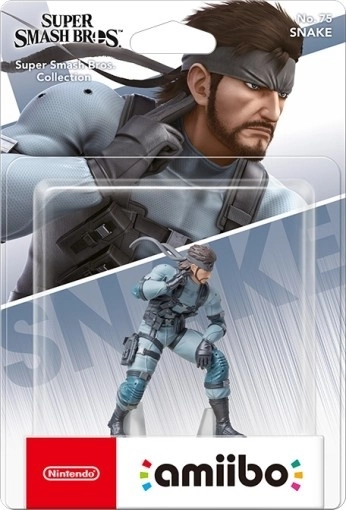 amiibo figúrka Snake – Super Smash Bros.