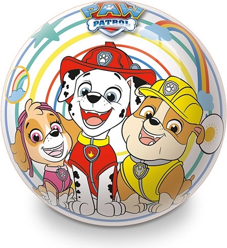 Farebná lopta s motívom Paw Patrol pre deti