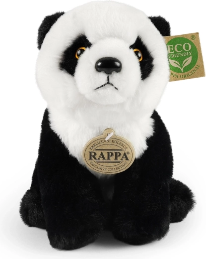 Rappa plyšová sediaca panda 23 cm Soft Collection Eco-Friendly