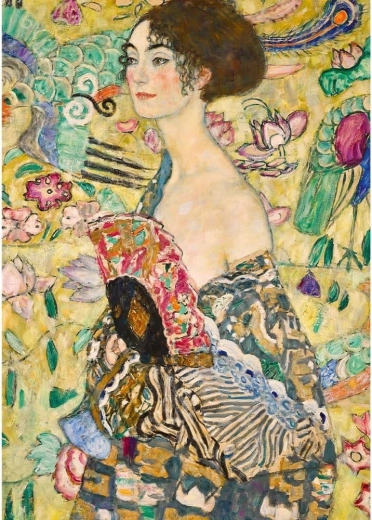 Puzzle Art Collection Dáma s Vejárom 1000 dielikov