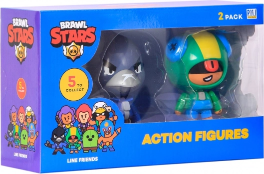 Akčné figúrky 11 cm Brawl Stars – sada 2 ks, séria 1