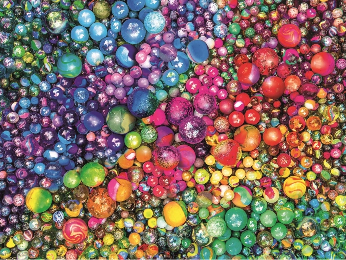 puzzle 1000 dielikov Colorboom – Marvellous Marbles