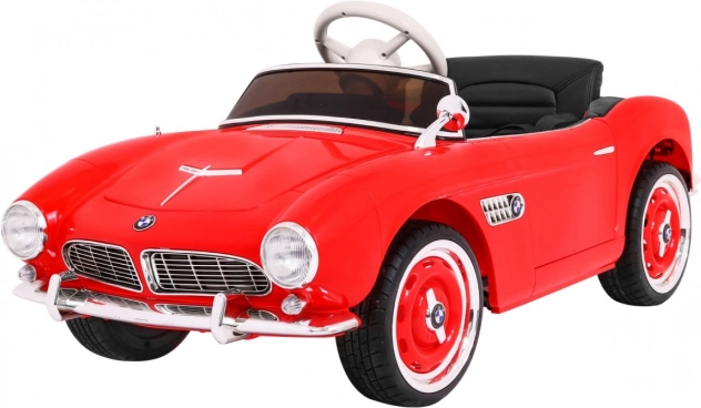 Elektrické autíčko BMW 507 retro – červený roadster